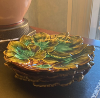 leaf dessert plates